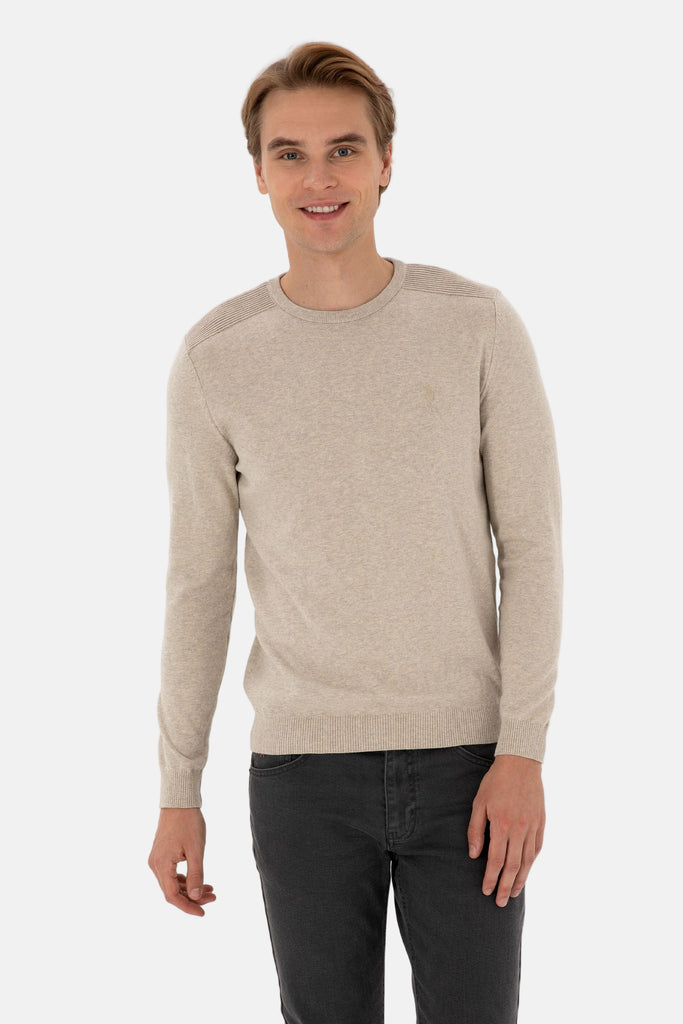 U.S. Polo Assn. sivi muški džemper (2226959VR225)-[SKU]
