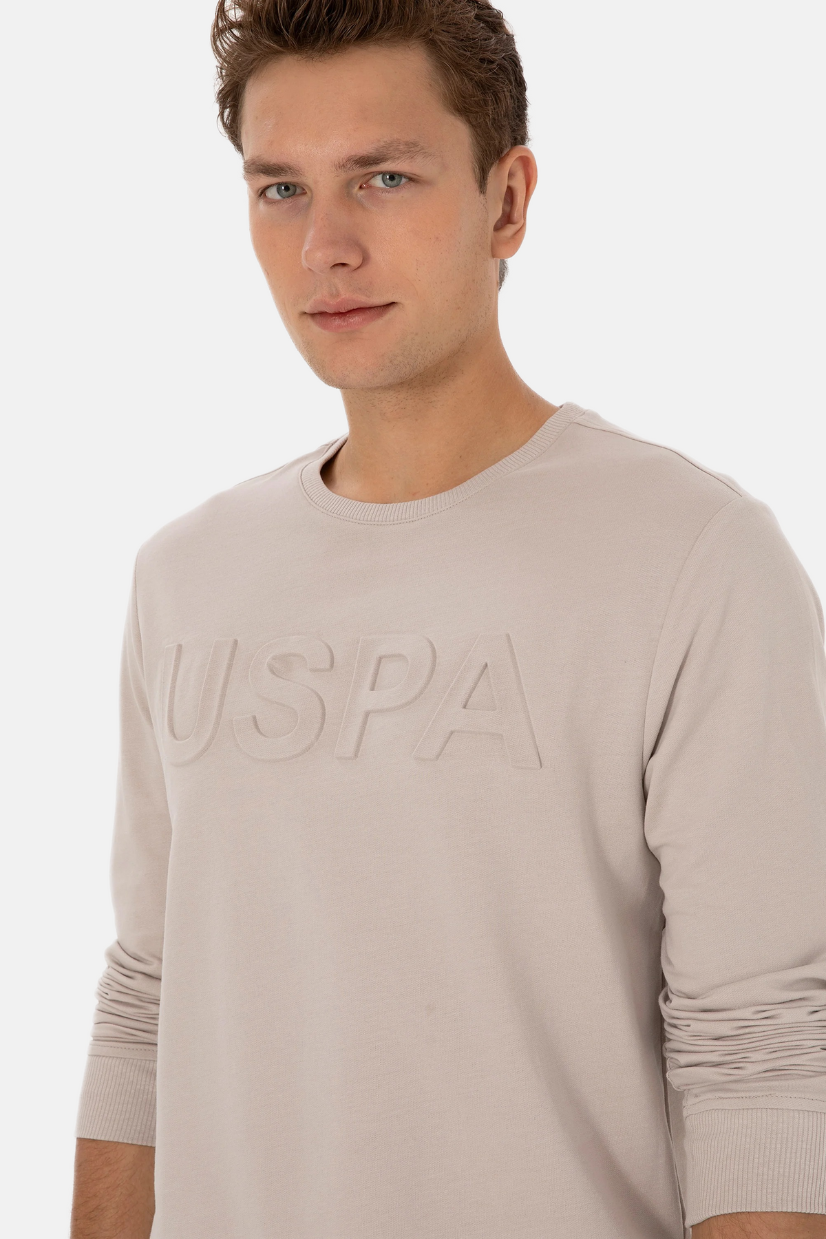 U.S. Polo Assn. bež muška majica