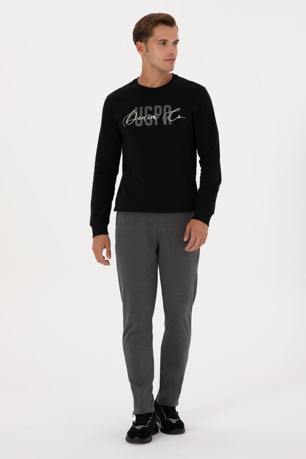 U.S. Polo Assn. tamnosive muške pantalone jogger kroja
