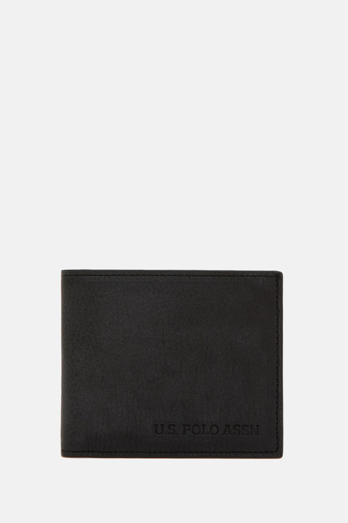 U.S. Polo Assn. crni muški novčanik (2321963VR046)-[SKU]