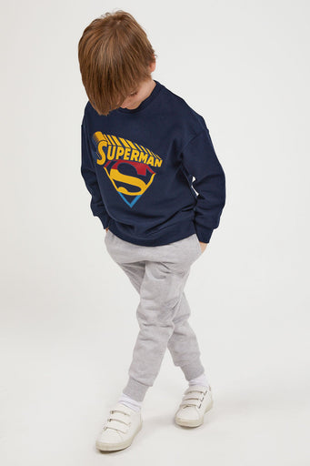 Superman plava trenerka za dječake (L1531-3-Navy) 1