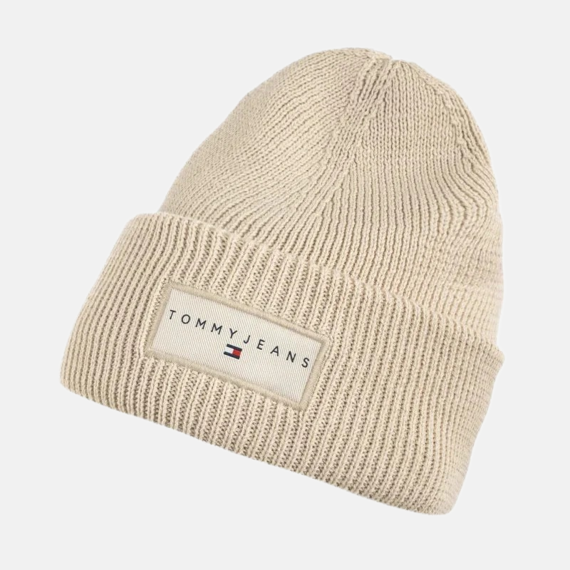 Tommy Hilfiger bež ženska kapa sa logom-[SKU]