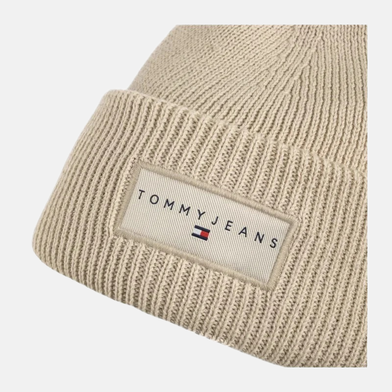 Tommy Hilfiger bež ženska kapa sa logom-[SKU]