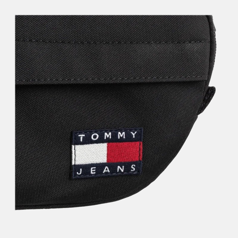 Tommy Hilfiger crna muška torba sa logom-[SKU]