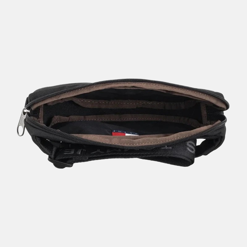 Tommy Hilfiger crna muška torba sa logom-[SKU]