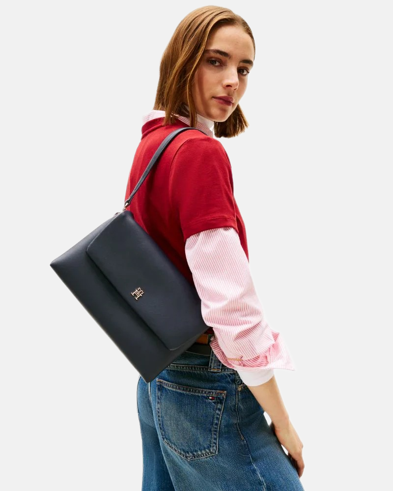 Tommy Hilfiger plava ženska elegentna torba-[SKU]