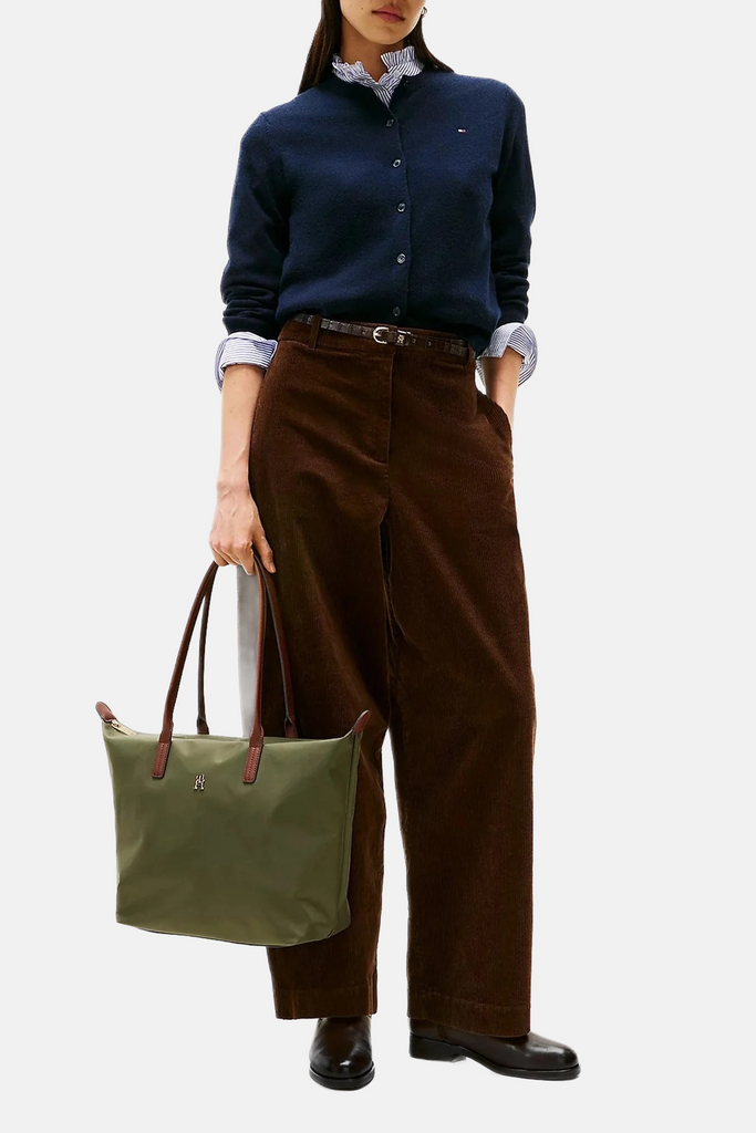 Tommy Hilfiger zelena ženska moderna torba-[SKU]