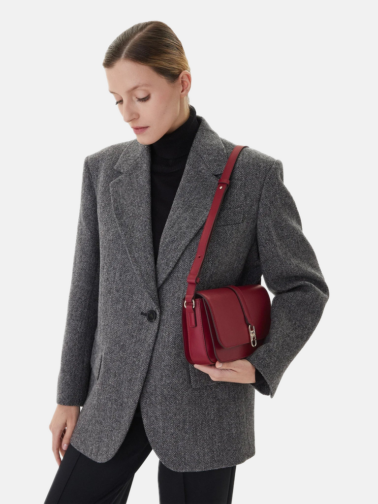 Tommy Hilfiger crvena ženska torba elegantnog dizajna-[SKU]