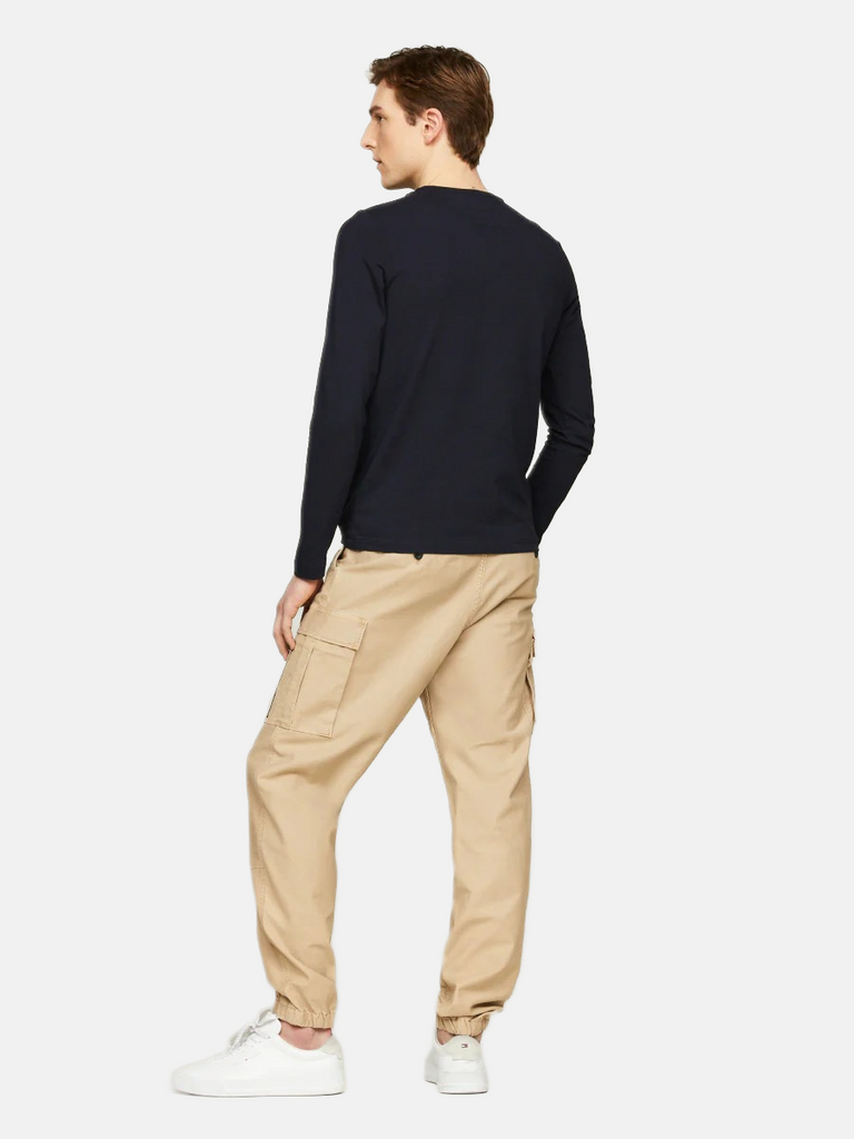 Tommy Hilfiger plava muška majica dugih rukava-[SKU]