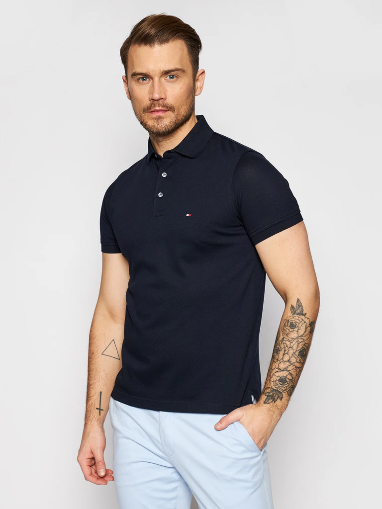 Tommy Hilfiger plava muška majica s kratkim rukavima-[SKU]