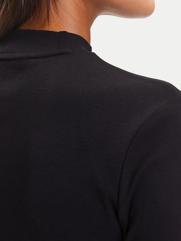 Tommy Hilfiger crna ženska majica dugih rukava-[SKU]