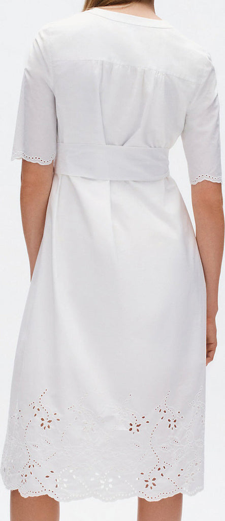 Tommy Hilfiger bijela ženska haljina (WW0WW27799-YBR) 3