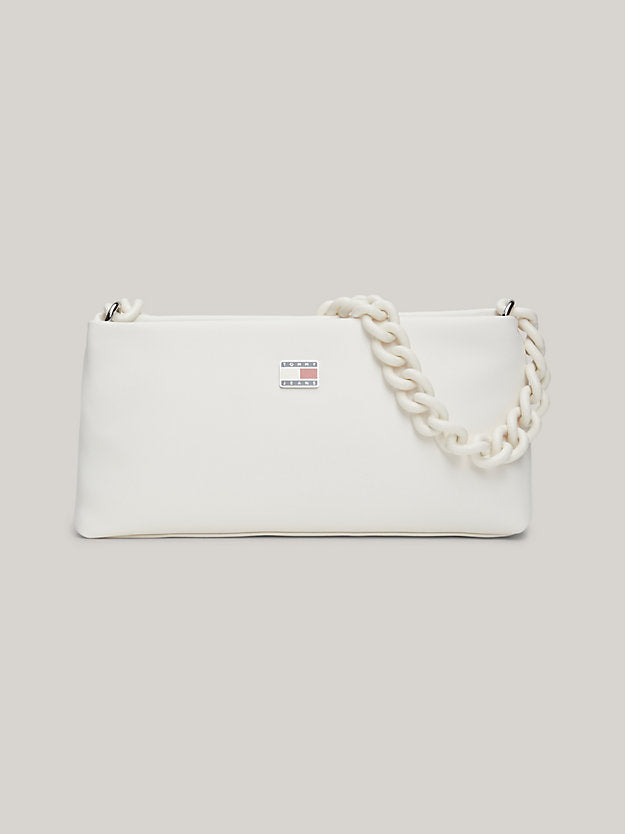 Tommy Hilfiger klasična bijela ženska torba-[SKU]