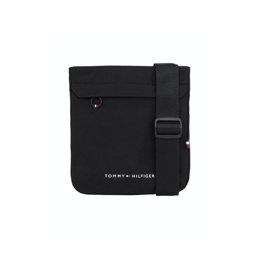 Tommy Hilfiger crna muška torba sa podesivim remenom-[SKU]