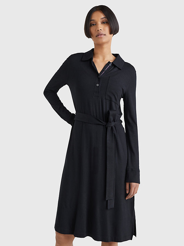Tommy Hilfiger crna ženska haljina (WW0WW36071-BDS) 1