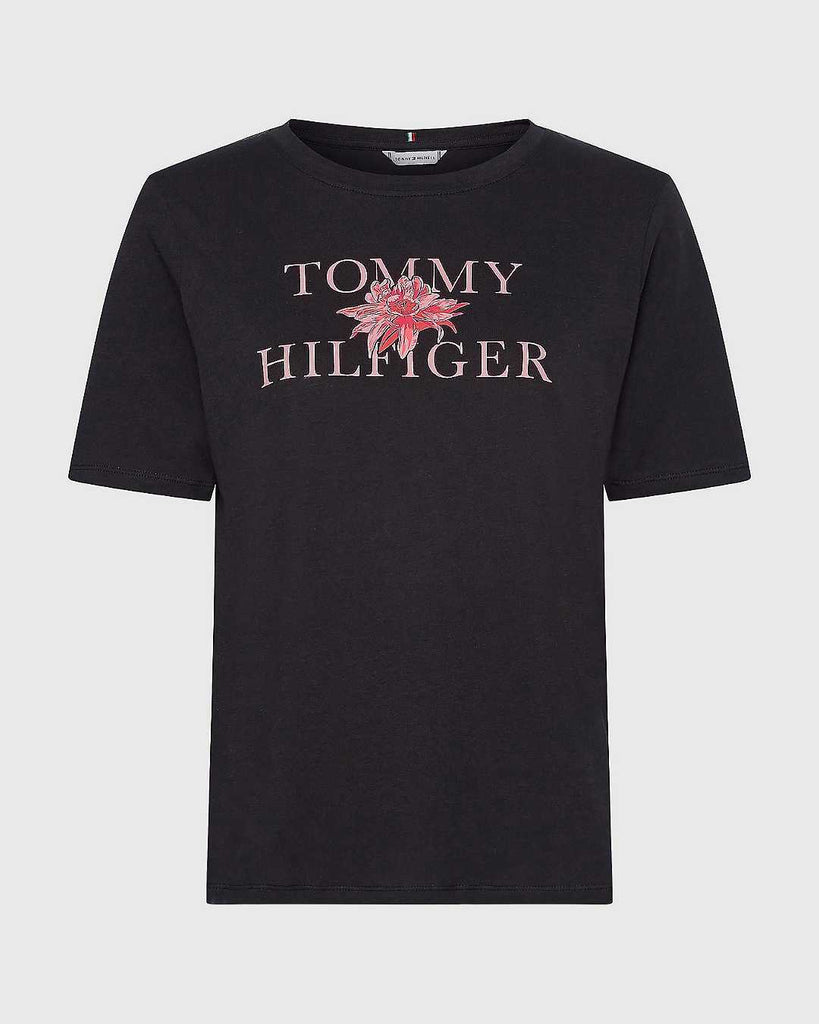 Tommy Hilfiger crna ženska majica (WW0WW33524-BDS) 5