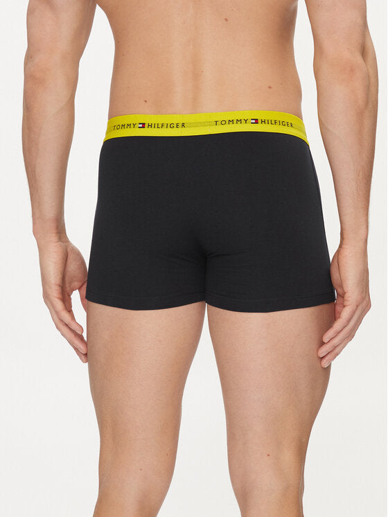Tommy Hilfiger crni muški donji veš sa šarenim rubom-[SKU]