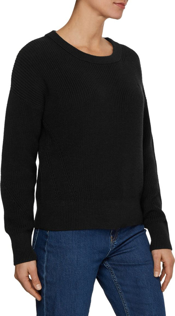 Tommy Hilfiger crni ženski džemper (WW0WW37461-BDS) 1