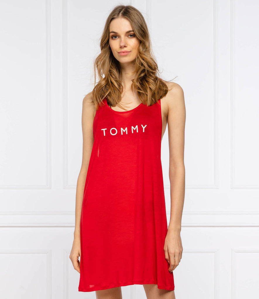Tommy Hilfiger crvena ženska haljina (UW0UW01730-611) 1