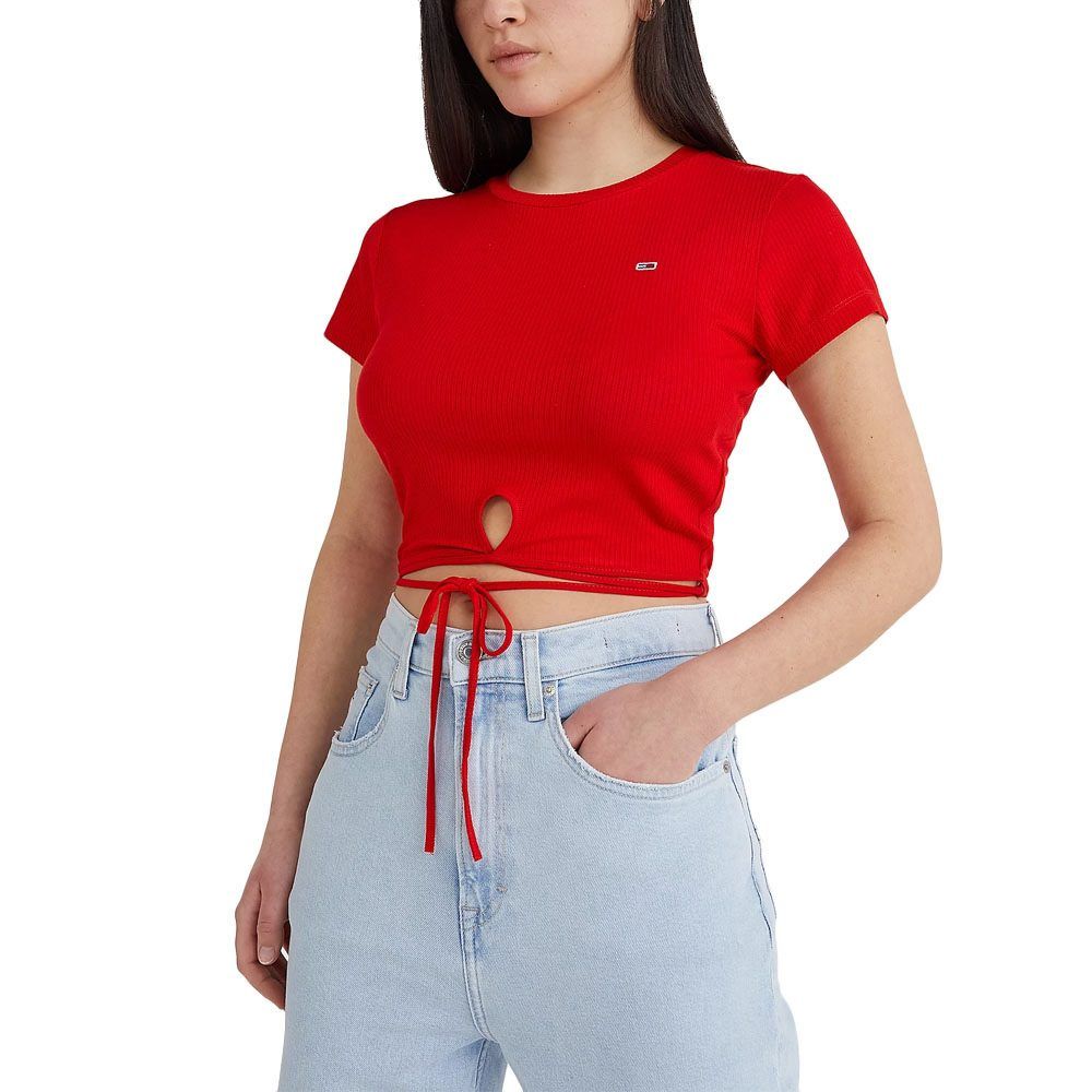 Tommy Hilfiger crvena ženska majica (DW0DW12603-XNL) 1