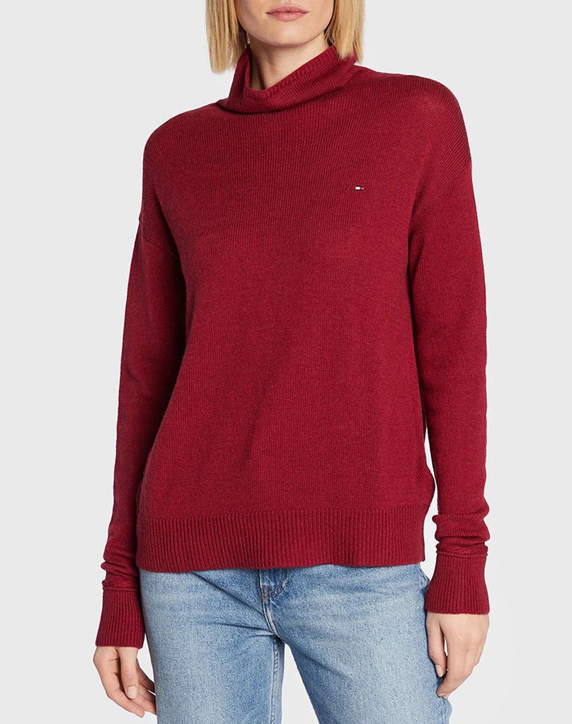 Tommy Hilfiger crveni ženski džemper (WW0WW35770-XJS) 1