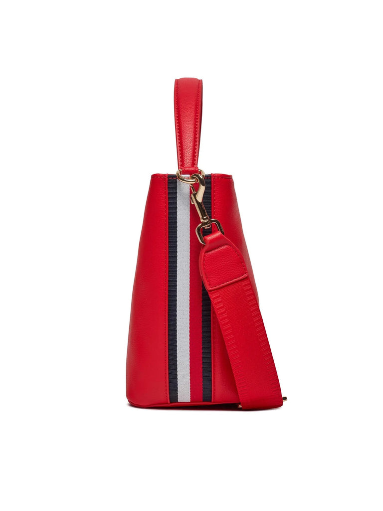 Tommy Hilfiger crvena ženska torba s lancem-[SKU]