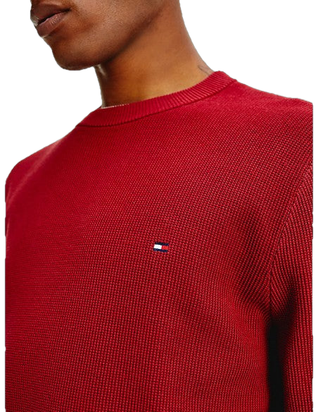 Tommy Hilfiger crveni muški džemper (MW0MW19533-XIT) 1