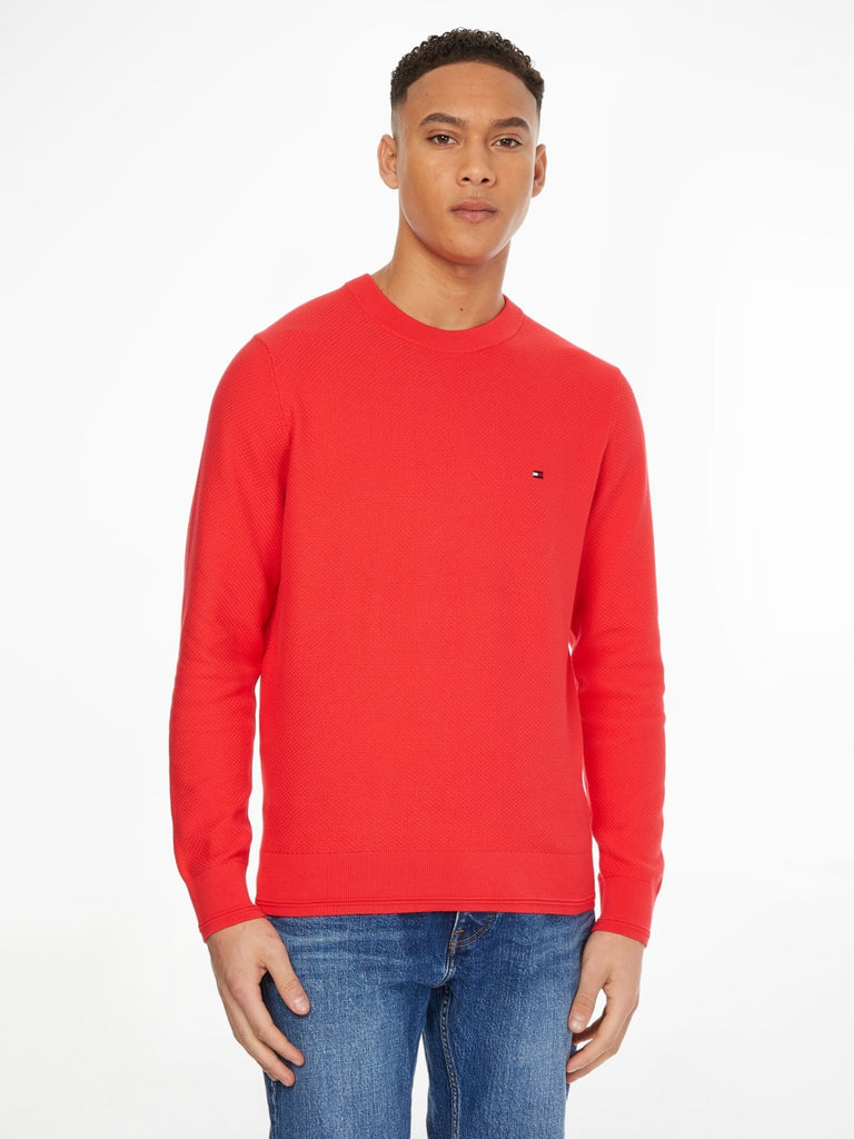 Tommy Hilfiger crveni muški džemper (MW0MW25344-XK3) 1
