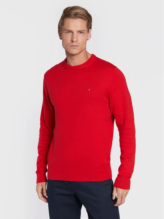 Tommy Hilfiger crveni muški džemper (MW0MW28046-XNJ) 1