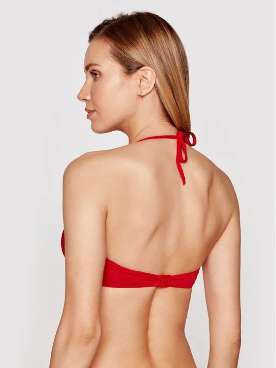Tommy Hilfiger crveni ženski kupaći s trakama na leđima