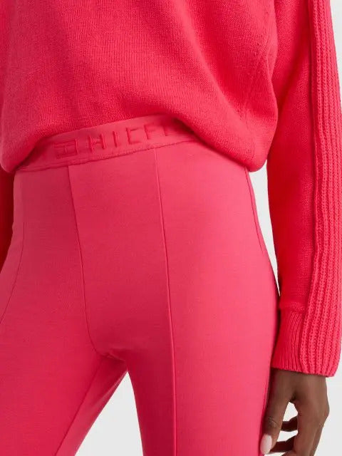 Tommy Hilfiger pink ženske pantalone uskog kroja sa šavom sprijeda