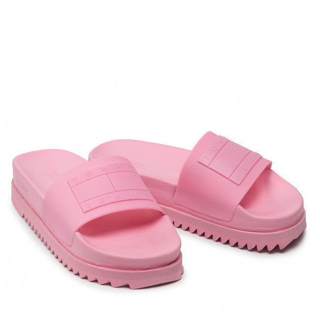 Tommy Hilfiger pink ženske papuče (EN0EN01820-THE) 1