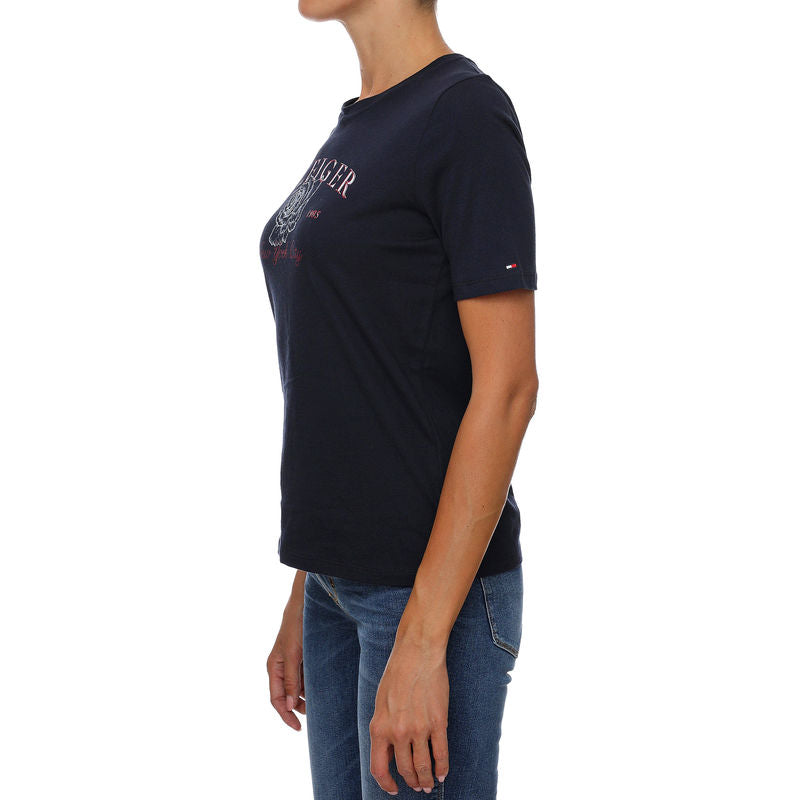 Tommy Hilfiger plava ženska majica (WW0WW34680-DW5) 3