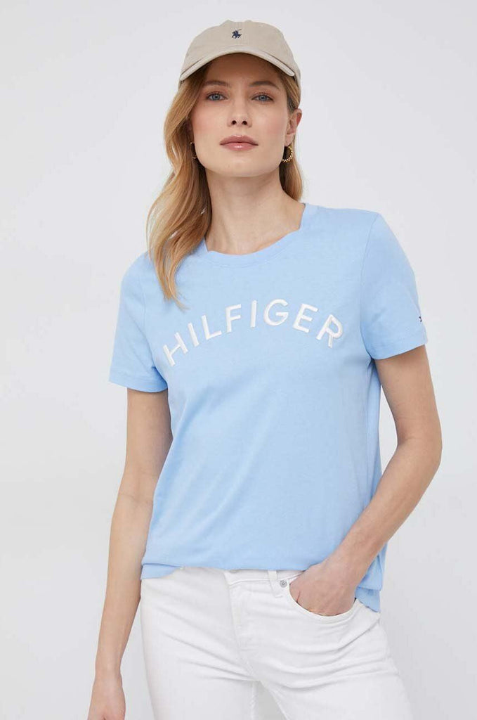 Tommy Hilfiger plava ženska majica (WW0WW37864-C1Z) 1