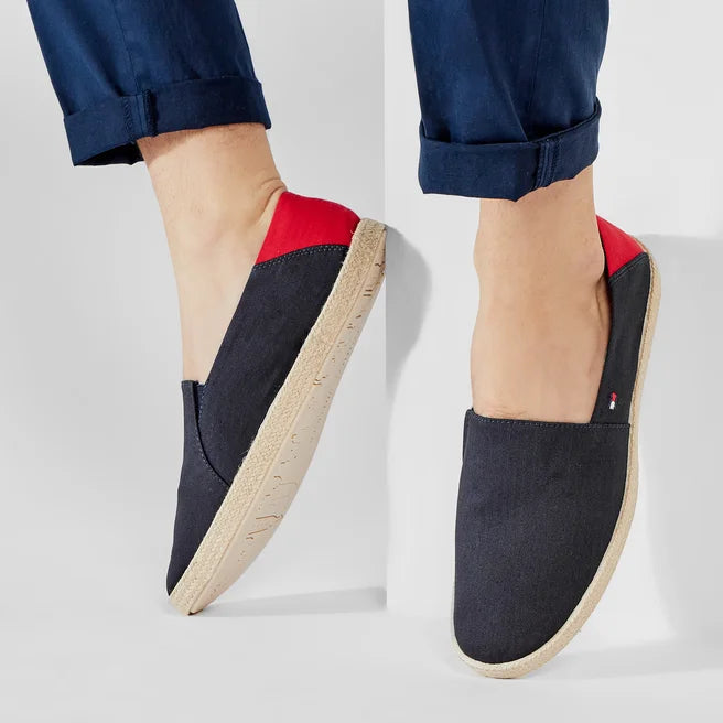 Tommy Hilfiger plave muške espadrile s crvenim detaljem