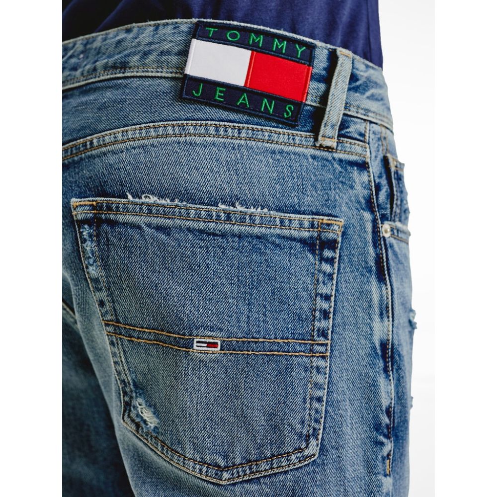 Tommy Hilfiger plave muške farmerke sa ispranim efektom