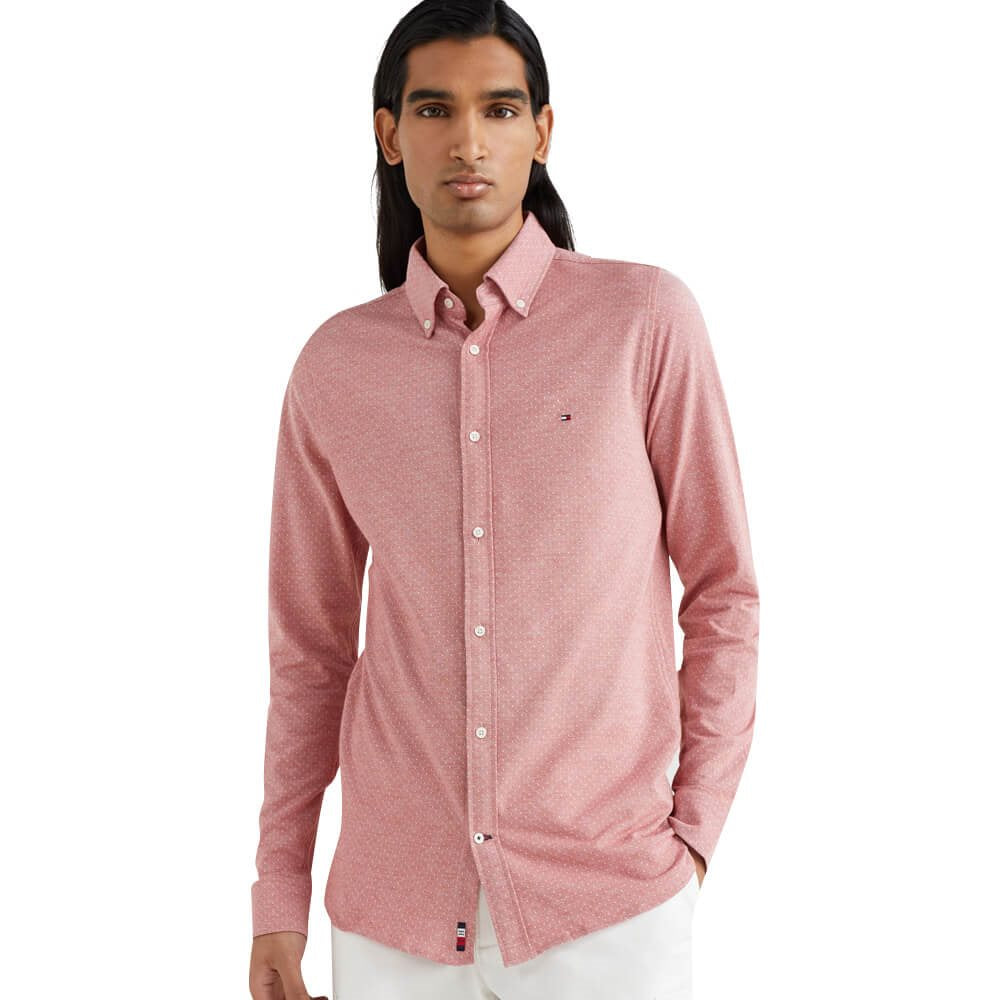 Tommy Hilfiger roza muška košulja (MW0MW25444-0KP) 1