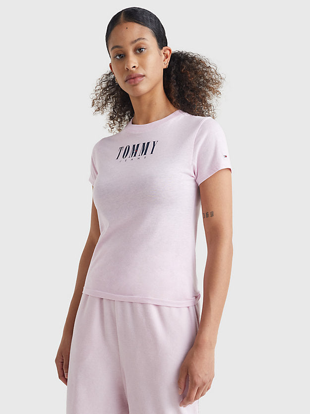 Tommy Hilfiger roza ženska majica (DW0DW14378-TOB) 1