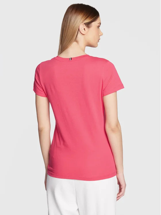 Tommy Hilfiger roza ženska majica (WW0WW27735-TZR) 2