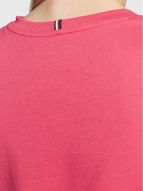 Tommy Hilfiger roza ženska majica (WW0WW27735-TZR) 5