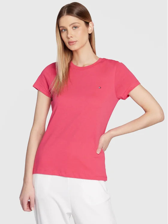 Tommy Hilfiger roza ženska majica (WW0WW27735-TZR) 1