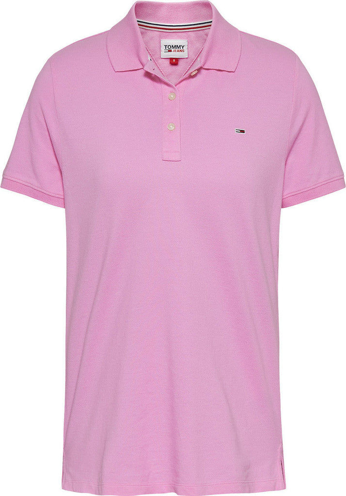 Tommy Hilfiger roza ženska polo majica (DW0DW09199-TOU) 1
