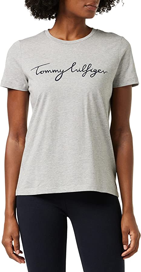 Tommy Hilfiger siva ženska majica (WW0WW24967-39) 1