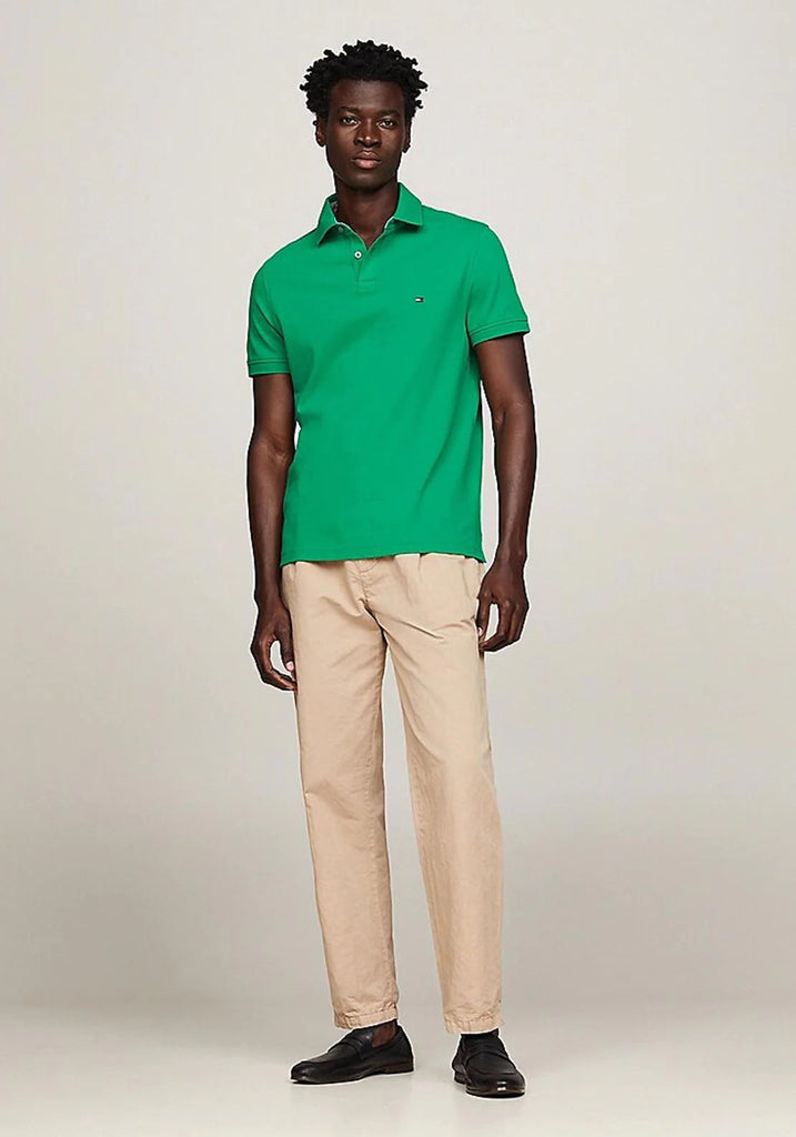 Tommy Hilfiger zelena muška polo majica kratkih rukava-[SKU]