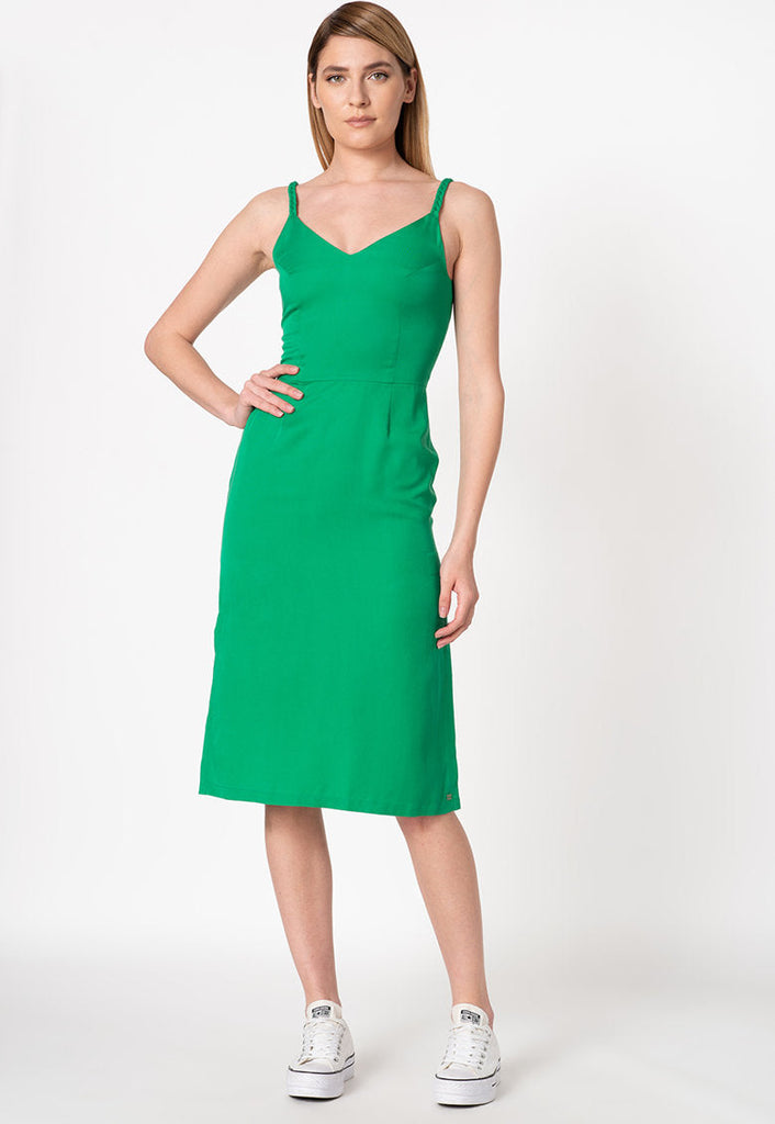 Tommy Hilfiger zelena ženska haljina (WW0WW21774-287) 1