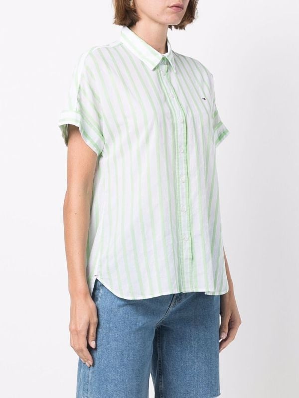 Tommy Hilfiger zelena ženska košulja (WW0WW28141-0CD) 1