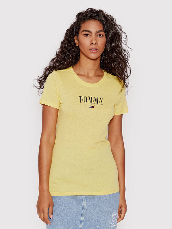 Tommy Hilfiger žuta ženska majica (DW0DW12842-ZGF) 1