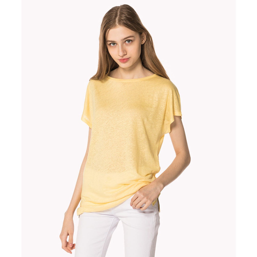 Tommy Hilfiger žuta ženska majica (WW0WW21809-755) 1