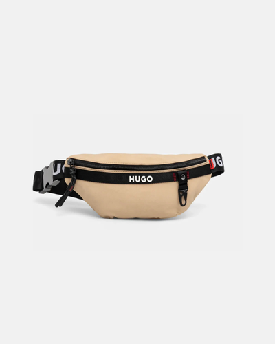 Hugo bež muška torba s remenom za nošenje-[SKU]