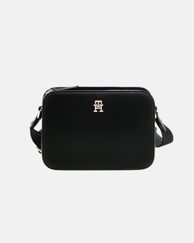 Tommy Hilfiger crna ženska torba s remenom-[SKU]